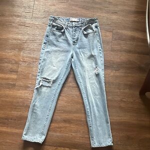 RSQ Light Blue Distressed Boyfriend Jeans